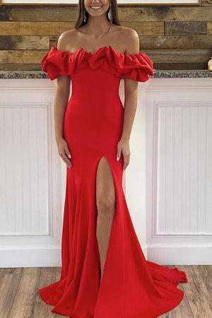 red-off-shoulder-prom-dress-front-split-mermaid-evening-gown-with-ruffles
